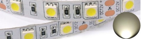 SMD 5050-60 LED белый 12V IP33