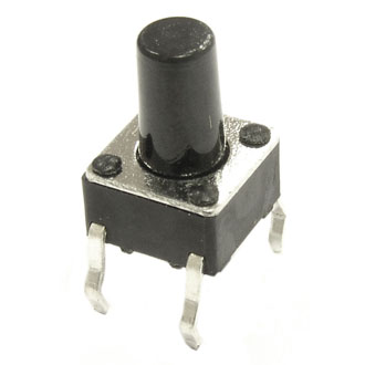 Кнопка тактовая 4pin 6*6*9 KAN0611-901B KFT-02