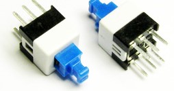 Кнопка тактовая 6pin 7*7 KFT-7.0 (PB22E07) с фиксацией