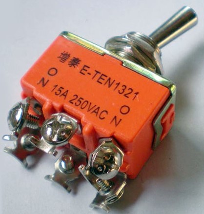 E-TEN1321 15A 250V 6pin оранж 1-1