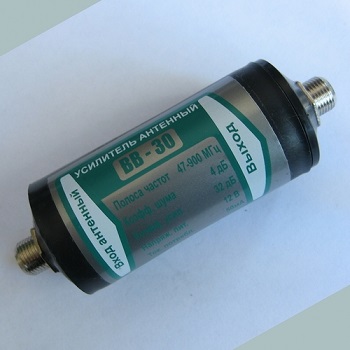Антенный усилитель всеволновой (бочка) 12V