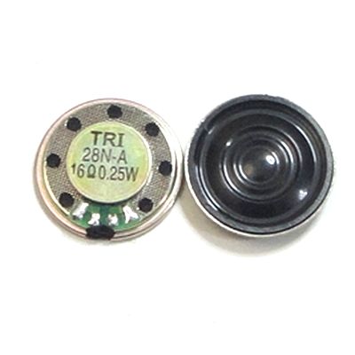 Динамик 28mm 16Ω 0,25w TRI28N-A