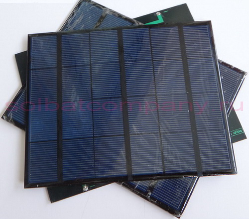 Солнечная панель 3.5W 6V 600мА
