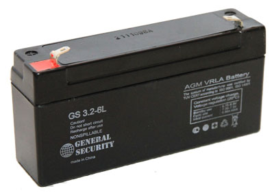 Аккумулятор 6V 3,2Ah GS AGM
