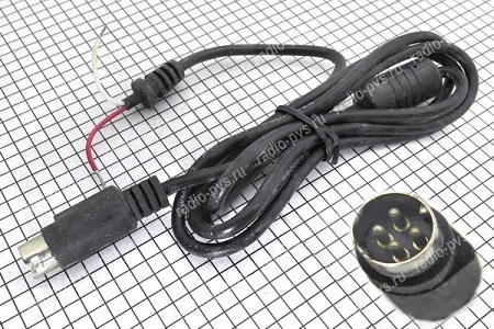 Штекер питания 4pin на шнуре 1,2м