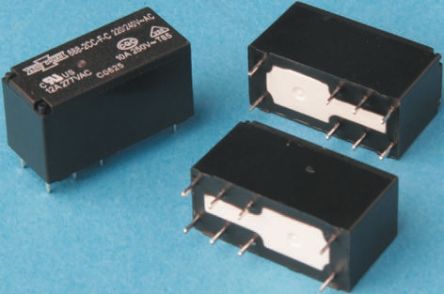 Реле 12VDC 17A 888H-1CH-F-C 8pin 2 группы переключения