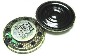 Динамик 28mm 4Ω 0,25w h=4,8mm TRI28N-A