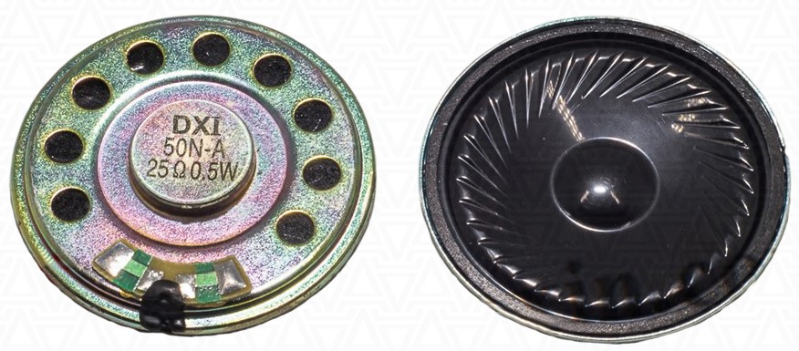 Динамик 30mm 50Ω 0,5w h=4,0mm DXI30N-A