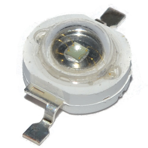 Светодиод 1W EMITTER синий 3,2-3,4V 350mA 30Lm 465nM