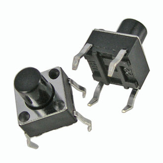 Кнопка тактовая 4pin 6*6*7 KAN0610-0731B