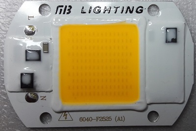 Светодиодный блок 20W AC220V белый теплый 60*40*4мм
