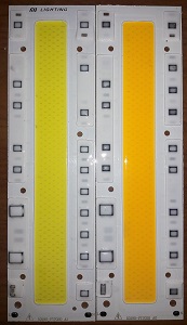Светодиодный блок 150W AC220V белый теплый 200*70*4мм